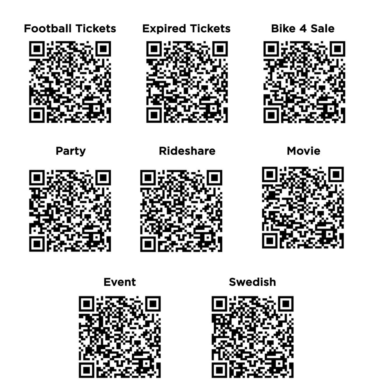 QR Codes